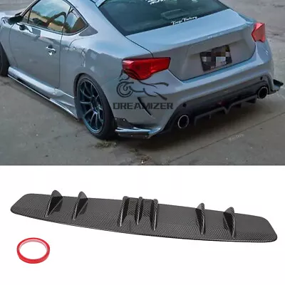 Rear Bumper Diffuser Shark 7 Fin Spoiler For TOYOTA BRZ/GT86/FT86 VARIS ARISING • $49.09