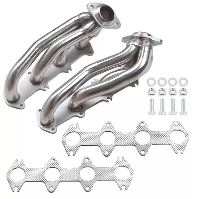 Shorty Headers For 2004-2010 Ford F150 XL XLT FX4 King Ranch Lariat 5.4L 330 V8 • $152.99