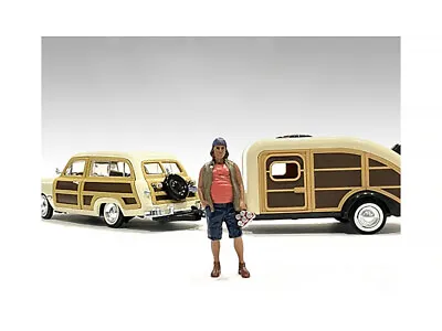  Campers  Figure 2 For 1/18 Scale Models By American Diorama 76335 • $9.99