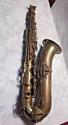 ~Antique Cleveland Musical Instruments Company Tenor Saxophone Vintage~ • $169.95