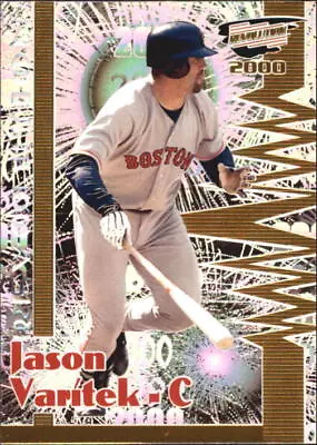 2000 Revolution Baseball Card #27 Jason Varitek • $1.49