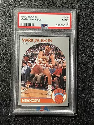 1990 Hoops Mark Jackson  #205 PSA 9 - Menendez Brothers Courtside • $76