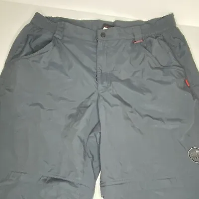 Mammut Mountain Zip-Off Bottoms Outdoor Trousers Pants Men's Size 56 VGC • $29.59