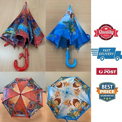 $27.95 • Buy Kids Colourful Umbrella,Spiderman Umbrella Paw Patrol Umbrella AU Stock
