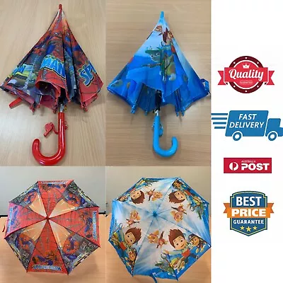 $27.95 • Buy Kids Colourful Umbrella,Spiderman Umbrella Paw Patrol Umbrella AU Stock