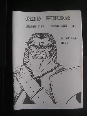 ORC'S REVENGE Issue No. 1    Dungeons & Dragons AD&D RPG MERP   UK Games Fanzine • £34.99