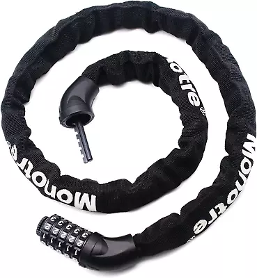 Bike Chain Lock 5-Digit Resettable Combination Heavy Duty Anti-Theft Bike Chain • $16.42