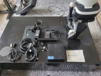 $150 • Buy PlayStation VR PS4 PSVR Headset + Camera + Charger/stand With 2 Move Controllers
