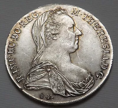 1780 Maria Theresa Thaler Silver .833 Posthumous Trade Coin #2 • £19.95