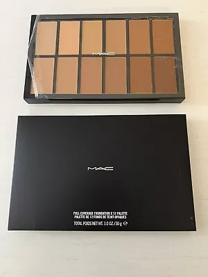 Mac Cosmetics Full Coverage Foundation X 12 Palette 1.0 Oz / 30 G -NIB Authentic • $48.28