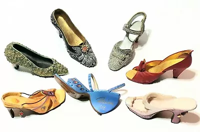 $37.50 • Buy Just The Right Shoe Raine Signed + MMA Nostalgia Heels Miniature Vintage Lot 7