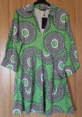 60s 70s Style Retro Dress Size 2XL NEW 16 18 • £15