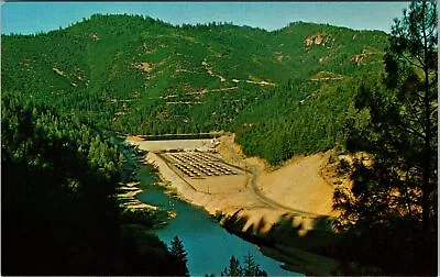 Trinity County CA-California Fish Hatchery Dam Vintage Postcard • $7.99