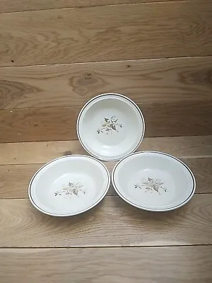 £11.95 • Buy 3X Royal Doulton Lambethware 'Wild Cherry' LS1038 Large Soup / Cereal Bowls