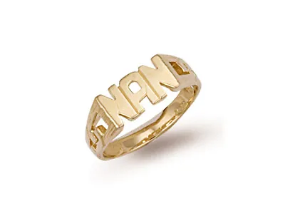 9ct Gold Nan Ring 3g *HALLMARKED* *FREE DELIVERY* *GIFT BOX* • £194.99