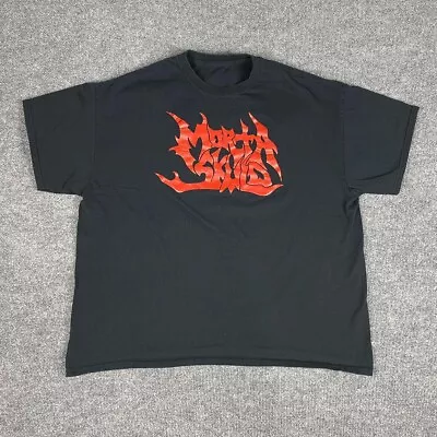 Vintage Morta Skuld Logo Shirt Mens XL Y2K Metal Band • $49.99