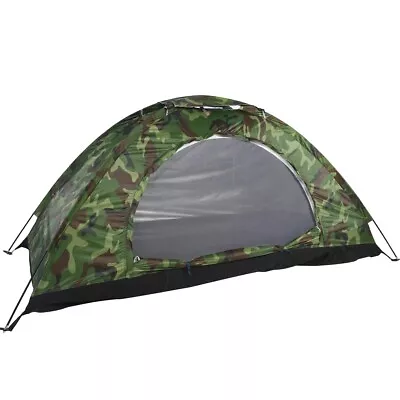 Beach Tent Cabin Tent Camouflage Tent Waterproof Lightweight Windproof Tent One • $57.46