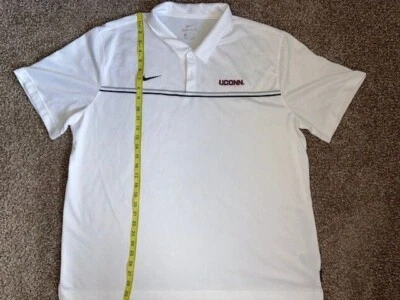 $21.99 • Buy Nike UConn Huskies White 2XL Dri-Fit Polo 