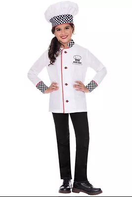 Kids Chef Costume Fancy Dress Amscan 8-10 Years • £7.99