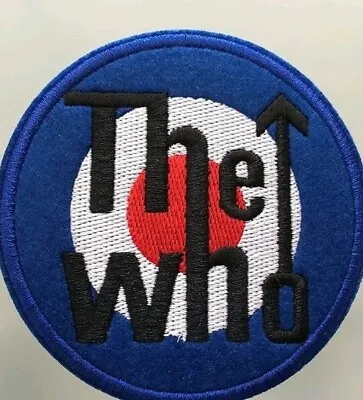 £2.99 • Buy The Who (Iron On) Embroidery Applique Patch Sew Iron Badge