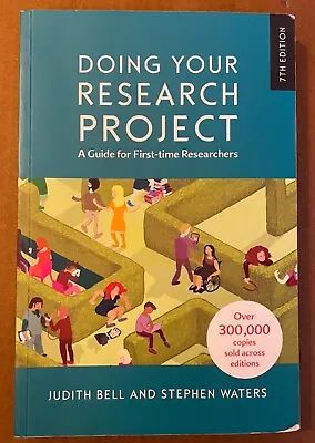 £15 • Buy Doing Your Research Project A Guide For First Time Researchers - 7th Edition