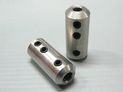 Joint Coupler 4mm - 6.35mm 1/4  Stainless Steel EP Electric RC Boat Motor Collet • $9.99