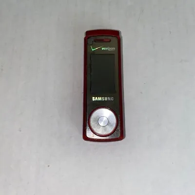 Samsung Juke SCH-U470 Verizon Red 2007 Collectors Item -  Untested As Is  • $21.99