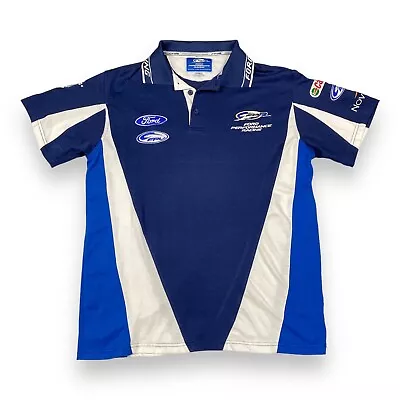 Men's Castrol FPR Ford Performance Racing Team Polo Top Shirt Size S • $26.95