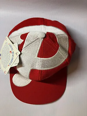 Vintage New The Game Big Logo Philadelphia Phillies MLB Red SnapBack Hat Cap • $499.99