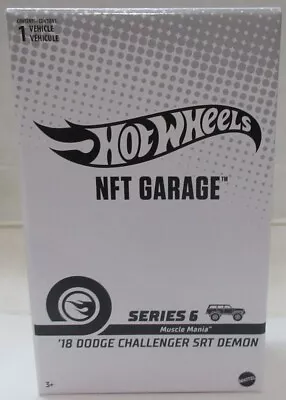 Hot Wheels  Garage SER. 6  18 Dodge Challenger SRT Demon  1 Of 2323 • $95