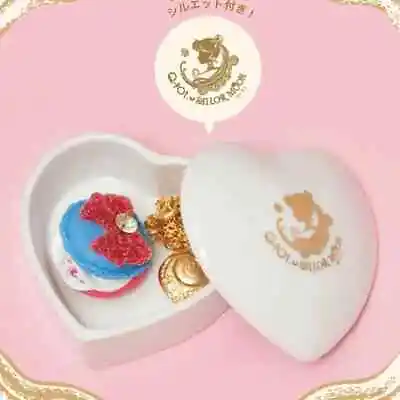 Q-pot Café X Sailor Moon 2019 Serenity Ceramic Heart Jewelry Box (Brand New) • $70