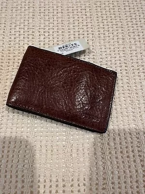 Fossil Andrew Front Pocket Bifold Cognac ML4391222 • $30
