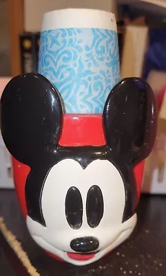 Disney Mickey Mouse Decorative Bath Collection- Dixie Cup Dispenser 3.5” Tall • $8