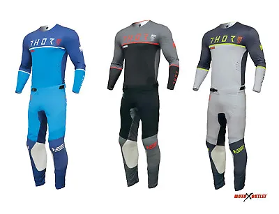 Thor Ace Motocross Gear Combo Adult Dirt Bike Pant Jersey Kit Prime MX • $234.90