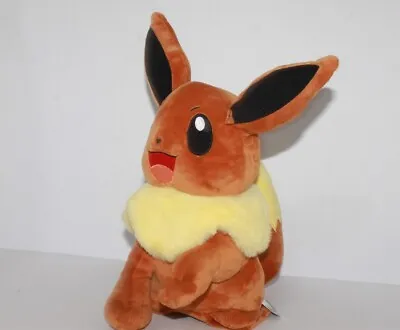 Pokemon Eevee Tomy Plush Toy 2017 10.5  Battery Operated Sounds • $19.99