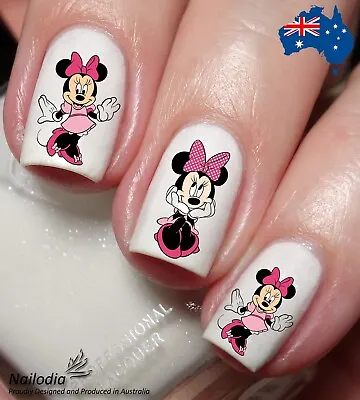 Minnie Mickey Mouse Nail Art Decal Sticker Water Transfer Slider - Disney • $3.53