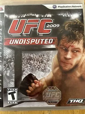 UFC Undisputed 2009 (Sony PlayStation 3 2009) Ps3  • $5.99
