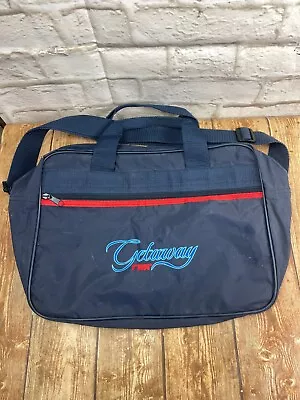 Vintage TWA Airline Getaway Weekend Overnight Bag Blue Giveaway Carry On • $26.55