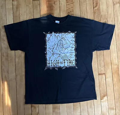 Vtg T-shirt High On Fire XL Sasquatch Tour Merch • $50