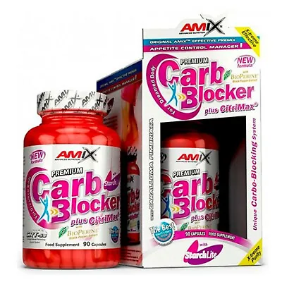 Amix Carb Blocker With Starchlite 90 Capsules 45 Servings • £70.06