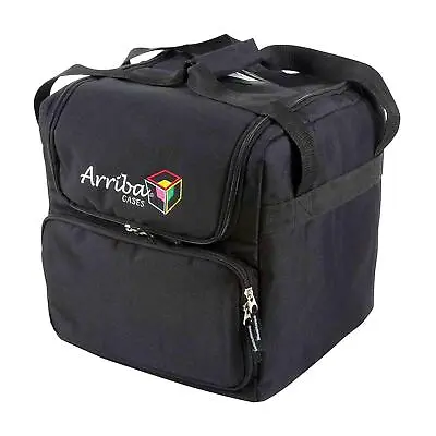 $62.25 • Buy Arriba AC-125 DJ Band Padded Lighting Gear Travel Bag Case 13x13x14 
