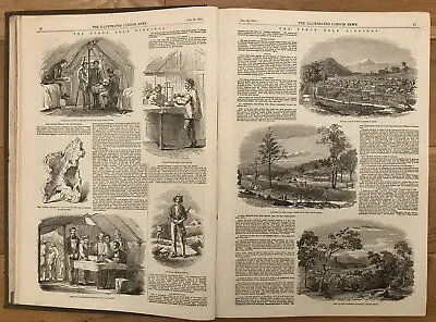 The Illustrated London News 1853 Vol 22 Jan-June  Dublin Great Industrial Exhib • £120