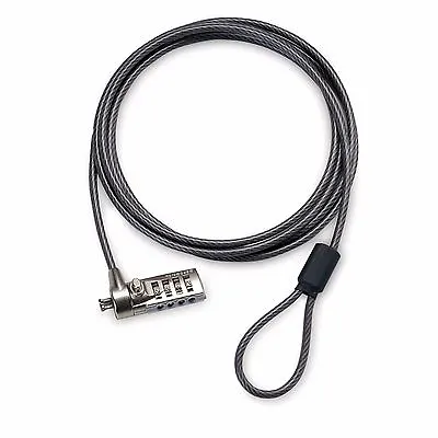 Laptop Lock Combination TOUGH Security Cable Slot Lock 4 Digit PC Notebook • £4.43