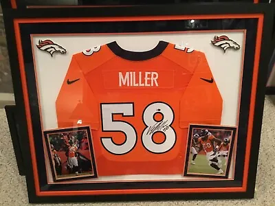 Von Miller Signed Autographed Nike Elite Authentic Jersey Broncos Fanatics COA • $999.95