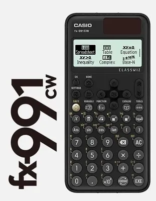 Casio FX-991CW Classwiz Non-Programmable Scientific Calculator FX-991 New • $47.85