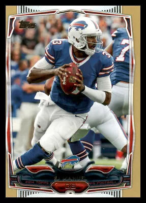 2014 Topps Football Gold # 44 EJ Manuel Buffalo Bills 860/2014 • $1.50