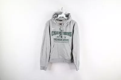 Nike Womens S Team Issued Golf Big Ten Champs Michigan State University Hoodie • $59.46