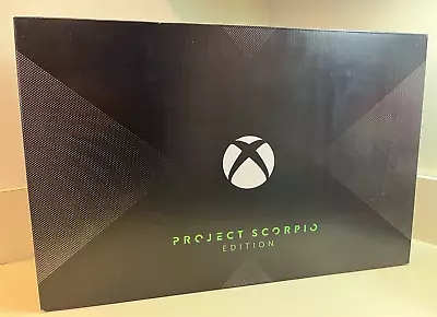 Microsoft Xbox One X Project Scorpio Edition 1 TB Console US Seller READ • $524.96