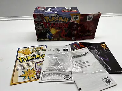 Pokemon Stadium Nintendo 64 N64 Box And Paperwork Only • $20.50