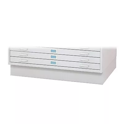 Safco 2-Drawer Flat File Cabinet Base Specialty White (4997WHR) • $191.80